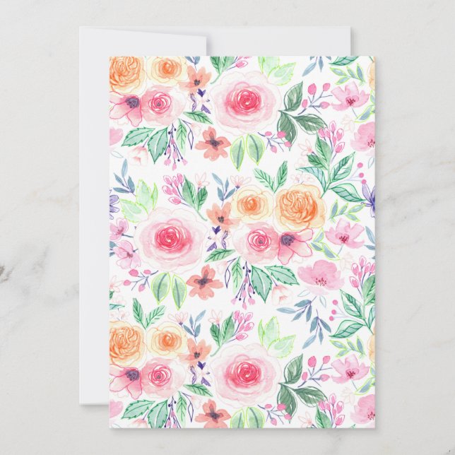 水彩花葉類 (正面)