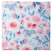 水彩花葉類2 タイル (正面)