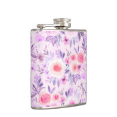 水彩花葉類3 フラスク (右)