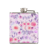 水彩花葉類3 フラスク (裏面)