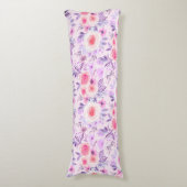 水彩花葉類3 ボディピロー (正面縦)