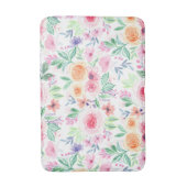 水彩花葉類 バスマット (正面縦)