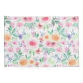 水彩花葉類 枕カバー (裏面-右)