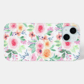 水彩花葉類 Case-Mate iPhoneケース (裏面 (横))