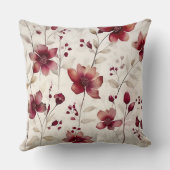 水彩花装飾用クッション クッション (裏面)