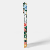 水彩花鮮やか園緑と桃 Case-Mate iPhoneケース (裏面 / 左)