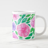 水彩花鳥庭 ジャンボコーヒーマグカップ (右)