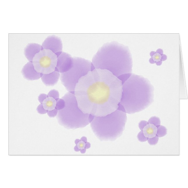 水彩花 (正面横)