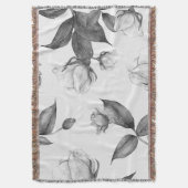 水彩花12 スローブランケット (正面縦)