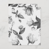 水彩花12 ポストカード (正面/裏面)