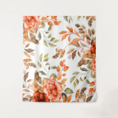 水彩花1 タペストリー (正面)