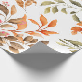 水彩花1 ラッピングペーパー (角)