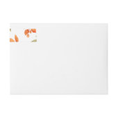 水彩花1 ラップアラウンドラベル (正面)