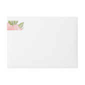 水彩花20 ラップアラウンドラベル (正面)