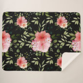 水彩花25 シェルパブランケット (正面(横))