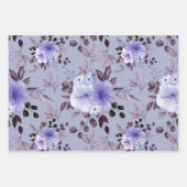 水彩花27 ラッピングペーパーシート (正面3)