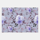 水彩花27 ラッピングペーパーシート (正面2)