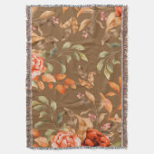 水彩花2 スローブランケット (正面縦)