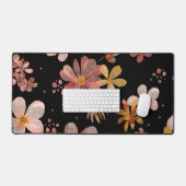 水彩花2 デスクマット (キーボード&マウス)