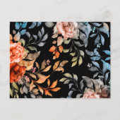 水彩花4 ポストカード (裏面)