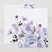 水彩花6 ポストカード (正面/裏面)