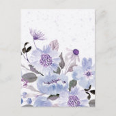 水彩花6 ポストカード (正面)