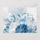 水彩花8 ポストカード (裏面)