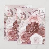 水彩花9 ノートカード (正面/裏面)