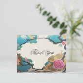 水彩花～はがき ポストカード (スタンド正面)