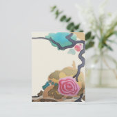 水彩花~はがき/招待状 インビテーションポストカード (スタンド正面)