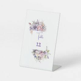 水彩花。ウェディング. 台座サイン