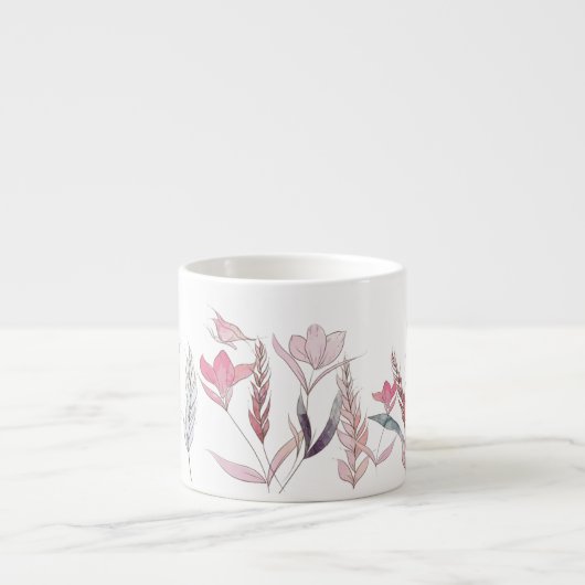 水彩花 エスプレッソカップ (正面)