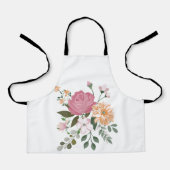 水彩花 エプロン (正面)