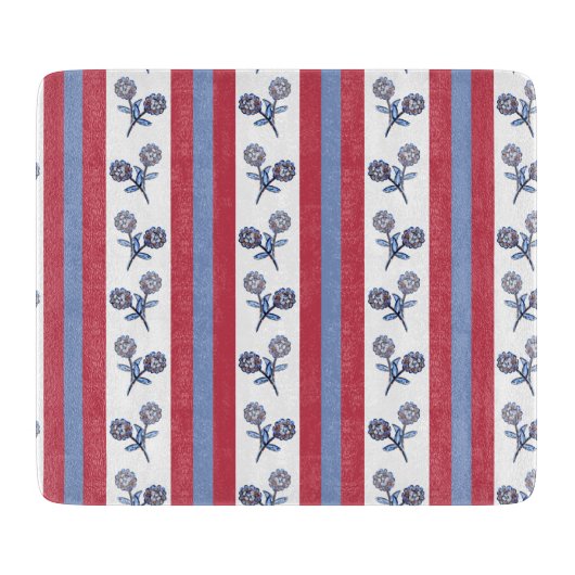 水彩花 カッティングボード (正面)