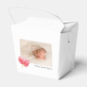 水彩花《キリスト教》洗礼式や命名式バプテスマ フェイバーボックス (裏面サイド)