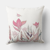 水彩花 クッション (裏面)