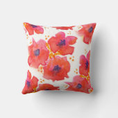 水彩花 クッション (裏面)