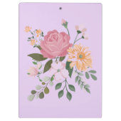 水彩花 クリップボード (裏面)