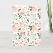 水彩花 – グラデーション シーズンカード (裏面)