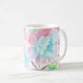 水彩花 コーヒーマグカップ (正面右)