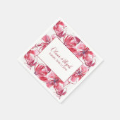 水彩花 スタンダードカクテルナプキン (角)