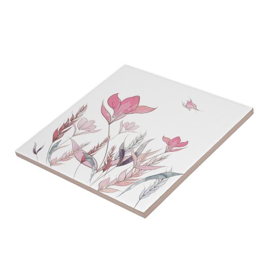 水彩花 タイル (側面)