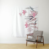 水彩花 タペストリー (インサイチュ)