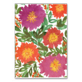 水彩花 テーブルナンバー (裏面)