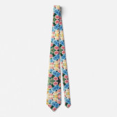 水彩花 ネクタイ (正面)