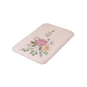 水彩花 バスマット (アングル)
