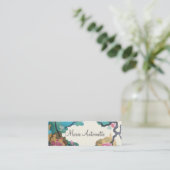 水彩花～ビジネス/コールカード コーリングカード (スタンド正面)