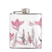 水彩花 フラスク (正面)