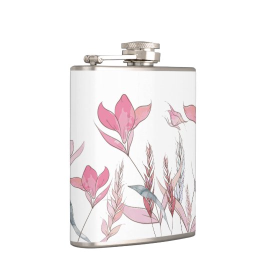 水彩花 フラスク (右)