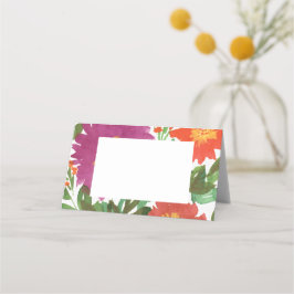 水彩花 プレイスカード